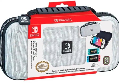 Чехол-сумка NACON BigBen Deluxe Travel Case (NNS40W) (White) Белый (Switch)