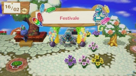 Animal Crossing: Amiibo Festival (Игра + 2 фигурки Amiibo + Бустер 3 карты)