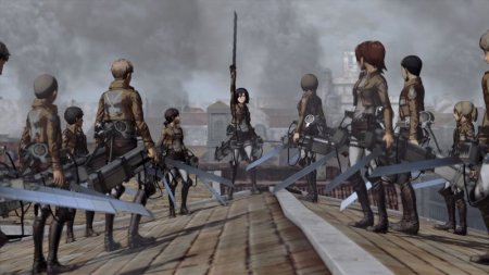 Игра Attack on Titan (A.O.T)(Атака на Титанов) Wings of Freedom (PS4) Playstation 4