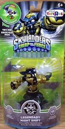 Skylanders Swap Force:   () Legendary Night Shift