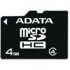 MicroSD Карта памяти 4GB A-DATA Class 4 без адаптера (PC) 