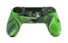  Защитный силиконовый чехол Controller Silicon Case для геймпада Sony Dualshock 4 Wireless Controller (Камуфляж Черный/Зеленый) (PS4) 