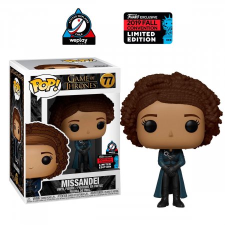  Funko POP! Vinyl:  (Missandei (NYCC 2019 Limited Edition Exclusive))   (Game of Thrones) (40353) 9,5 