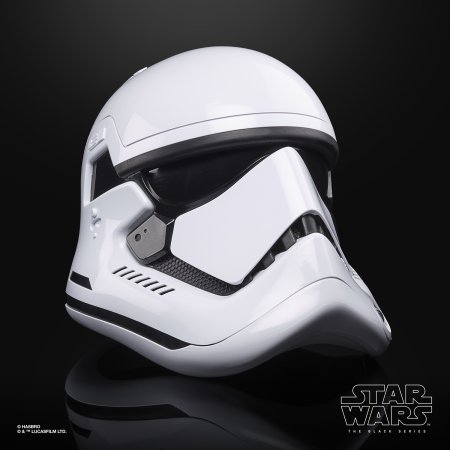  Шлем (Реплика) Hasbro: Штурмовик Первого Порядка (First Order Stormtrooper) Звездные Войны Черная Серия (Star Wars Black Series) (F0012)
