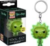 Брелок Funko Pocket POP! Keychain: Рик и Морти (Rick and Morty) Токсичный Рик светится в темноте (Toxic Rick GITD (Exc)) (32044-PDQ) 4 см