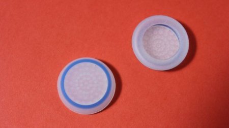 Накладки на стики геймпада Cover for Stick Silicon 2 in 1 Кант White/Blue