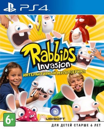  Rabbids Invasion   (PS4) USED / Playstation 4