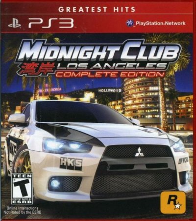 Midnight Club: Los Angeles Complete Edition (Platinum, Greatest Hits) (PS3) USED /
