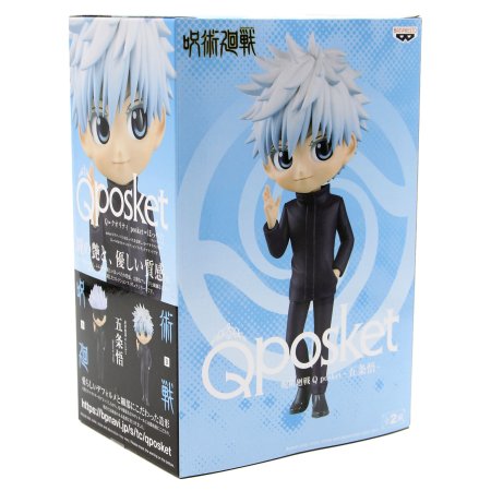 Фигурка Banpresto Q posket: Годжо Сатору Вер.Б (Satoru Gojo (Ver.B)) Магическая битва (Jujutsu Kaisen) (0045557106430) 13 см 