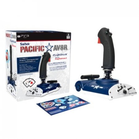  Saitek Pacific AV8R FlightStick Warthunder Limited Edition PC/PS3 (PS3) 