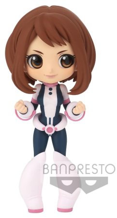 Фигурка Banpresto Q Posket: Очако Урарака (Ochaco Uraraka (Ver.A)) Моя геройская академия (My Hero Academia) (BP17733P) 14 см