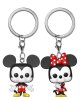  Брелок Funko Pocket POP! Keychain: Микки и Минни (Mickey and Minnie) (36368-PDQ) 4 см