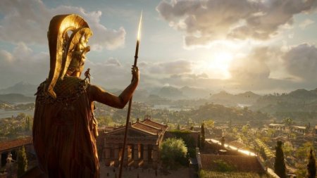 Игра Assassin's Creed: Одиссея (Odyssey) + Assassin's Creed: Истоки (Origins) Русская Версия (PS4) USED Б/У Playstation 4
