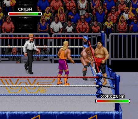 Реслинг Королевская битва (WWF Royal Rumble) (16 bit) 
