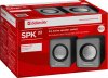 Активная система DEFENDER, 2.0, SPK-22, USB, красная (PC) 