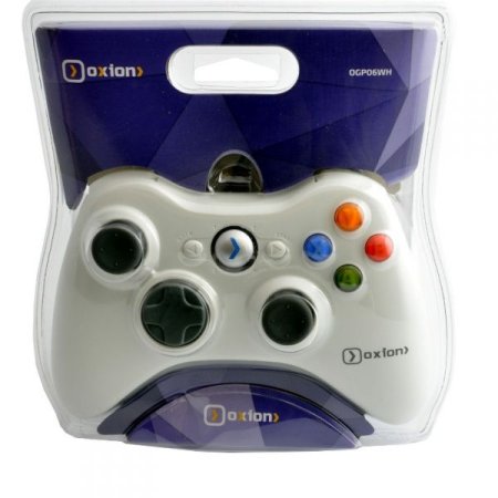 Геймпад проводной OXION OGP06BK, чёрный (Xbox 360) 