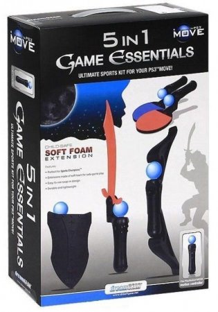   5  1 Game Essentials  PS Move DreamGear (DGPS3-3817) (PS3) 