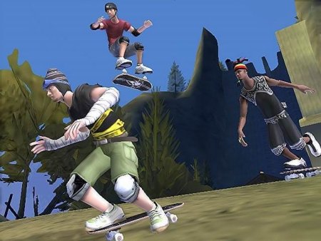 Tony Hawk's Downhill Jam (PS2) USED Б/У