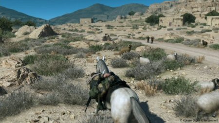 Игра Metal Gear Solid 5 (V): The Phantom Pain (Фантомная боль) Русская Версия (PS4) USED Б/У Playstation 4