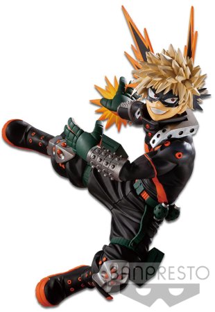Фигурка Banpresto: Кацуки Бакуго (Katsuki Bakugo) Моя Геройская Академия (My Hero Academia) (BP17617P) 12 см