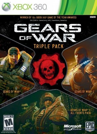 Gears of War Triple Pack (Xbox 360)