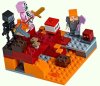  Конструктор Lepin CubeWorld Бой в подземелье 94 деталей (No.18034)