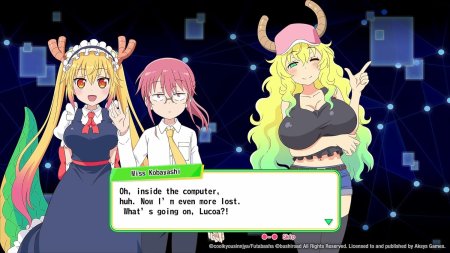 игра Miss Kobayashi's Dragon Maid: Burst Forth!! Choro-gon Breath (Switch) для Nintendo Switch
