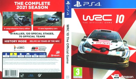 Игра WRC 10: FIA World Rally Championship Русская Версия (PS4) USED Б/У Playstation 4