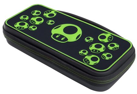 Сумка для аксессуаров и консоли PDP Travel Case Plus Super Mario (1-UP Glow In The Dark) (070076) (Slim Size) (Switch/OLED/Lite)