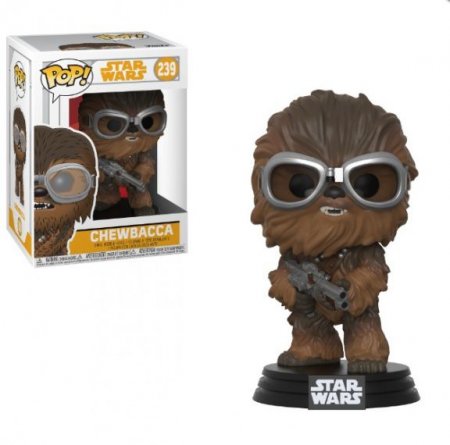  Funko POP! Bobble:  :  (Star Wars: Solo): Chewbacca w/ Goggles POP 4 26975