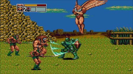 Коллекционный сборник 3 в 1 Золотой Топор (Golden Axe) (16BC-007) Русская Версия (16 bit) 