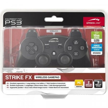   SPEEDLINK Strike FX Wireless Black (PS3/WIN) 