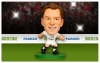 Фигурка футболиста Soccerstarz Spurs Scott Parker Home Kit (73444)