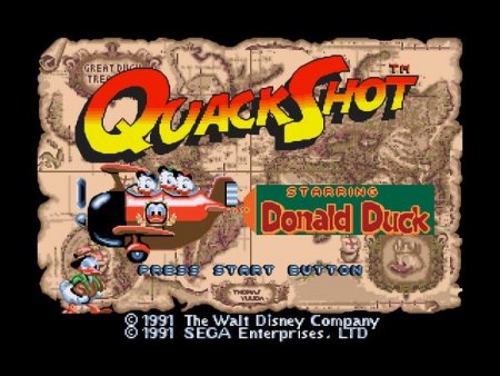 Quack Shot Donald Duck (16 bit) 