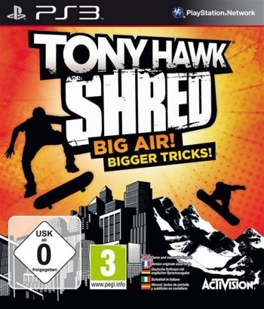   Tony Hawk SHRED: Skateboard Bundle ( +       ) (PS3)  Sony Playstation 3