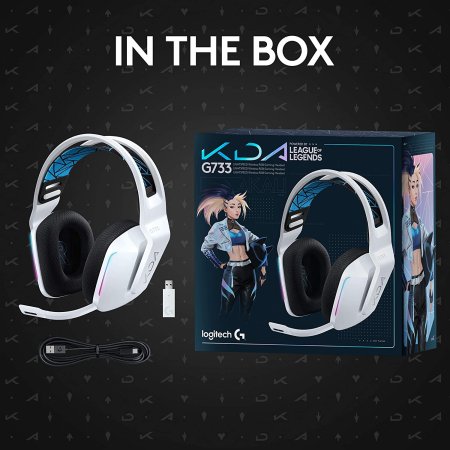 Гарнитура беспроводная Logitech G G733 LightSpeed K/DA (PC) 