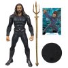 Подвижная фигурка McFarlane Toys: Аквамен в костюме-невидимке (Aquaman with Stealth Suit) Мультивселенная ДиСи Аквамен и потерянное царство (DC Multiverse Aquaman and the Lost Kingdom) (155419) 18 см Персонажи игр