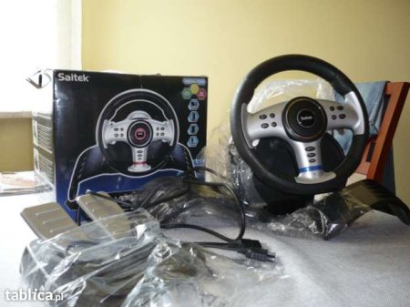 Руль Saitek 4 в 1 Vibration Wheel PS3/PS2/PC/Xbox 360 (Xbox 360) 