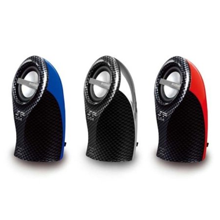 Колонки ENZATEC SP102, красная (PC) 