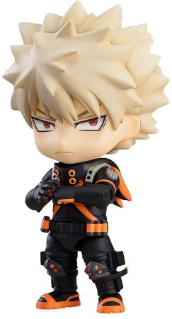 Фигурка Good Smile Company Nendoroid: Кацуки Бакуго (Katsuki Bakugo Stealth Suit Ver.) Моя Геройская Академия (My Hero Academia) (4580590126107) 10 см 