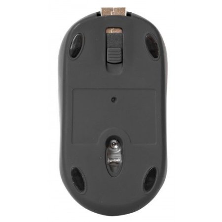 Мышь DEFENDER Discovery MS-630, мини, чёрная/красная (PC) 