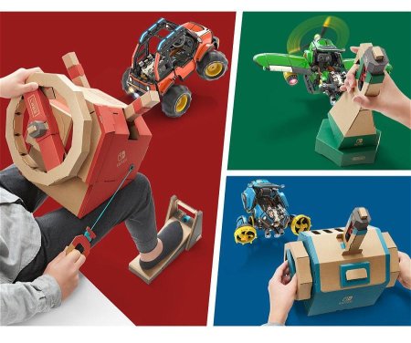 игра Pokemon: Sword + Expansion Pass + Nintendo Labo: Vehicle Kit (набор Транспорт) (Switch) для Nintendo Switch
