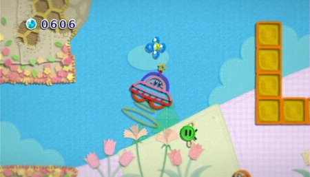 Купить игру Kirby's Epic Yarn (Wii/WiiU) USED Б/У на Nintendo Wii диск