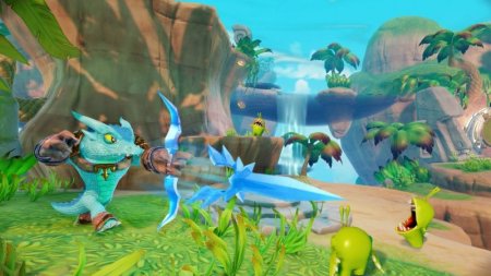 Купить игру Skylanders: Trap Team. Cтартовый набор: игровой портал, игра, фигурки: Food Fight, Snap Shot, 2 ловушки (Wii/WiiU) на Nintendo Wii диск