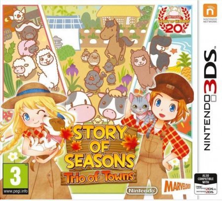   Story of Seasons: Trio of Towns (Nintendo 3DS)  3DS