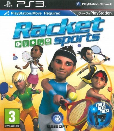   Racket Sports  PlayStation Move (PS3)  Sony Playstation 3