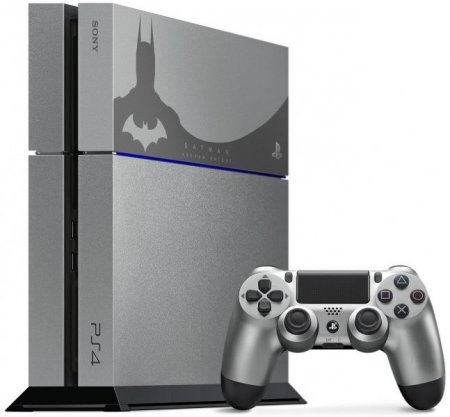   Sony PlayStation 4 500Gb Eur Batman Limited Edition + Batman:   (Arkham Knight) 