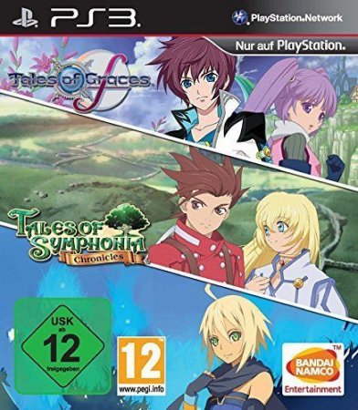     3- : Tales of Symphonia + Tales of Symphonia: Dawn of the New World + Tales of Graces f (PS3)  Sony Playstation 3