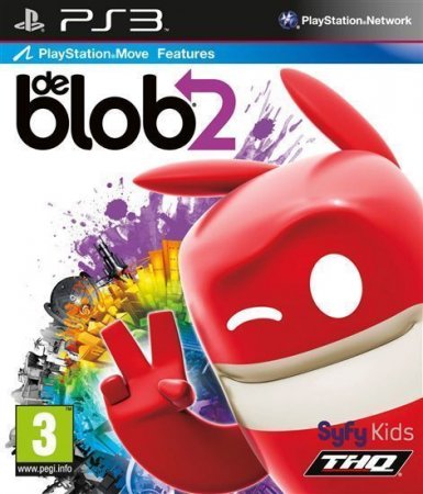   De Blob 2 The Underground c  PlayStation Move (PS3) USED /  Sony Playstation 3