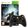 Геймпад беспроводной Microsoft Wireless Controller для Xbox 360 (Black) Черный Оригинал + Halo 4 (Xbox 360)